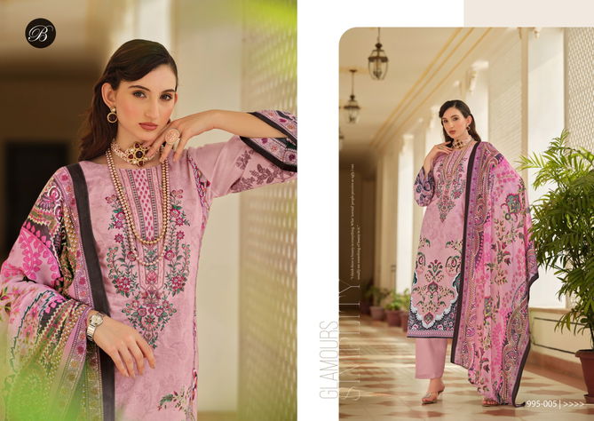 Riwayat Vol 6 By Belliza Viscose Rayon Printed Pakistani Dress Material Wholesale Online
